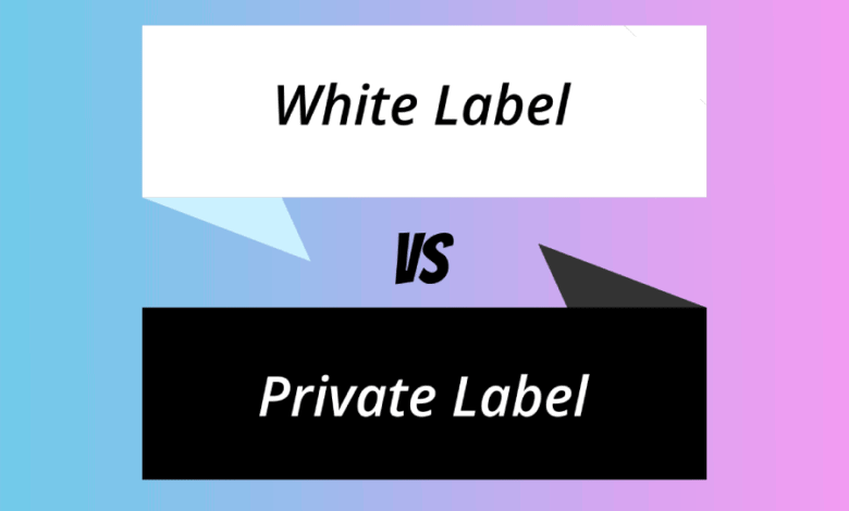 white label vs private label